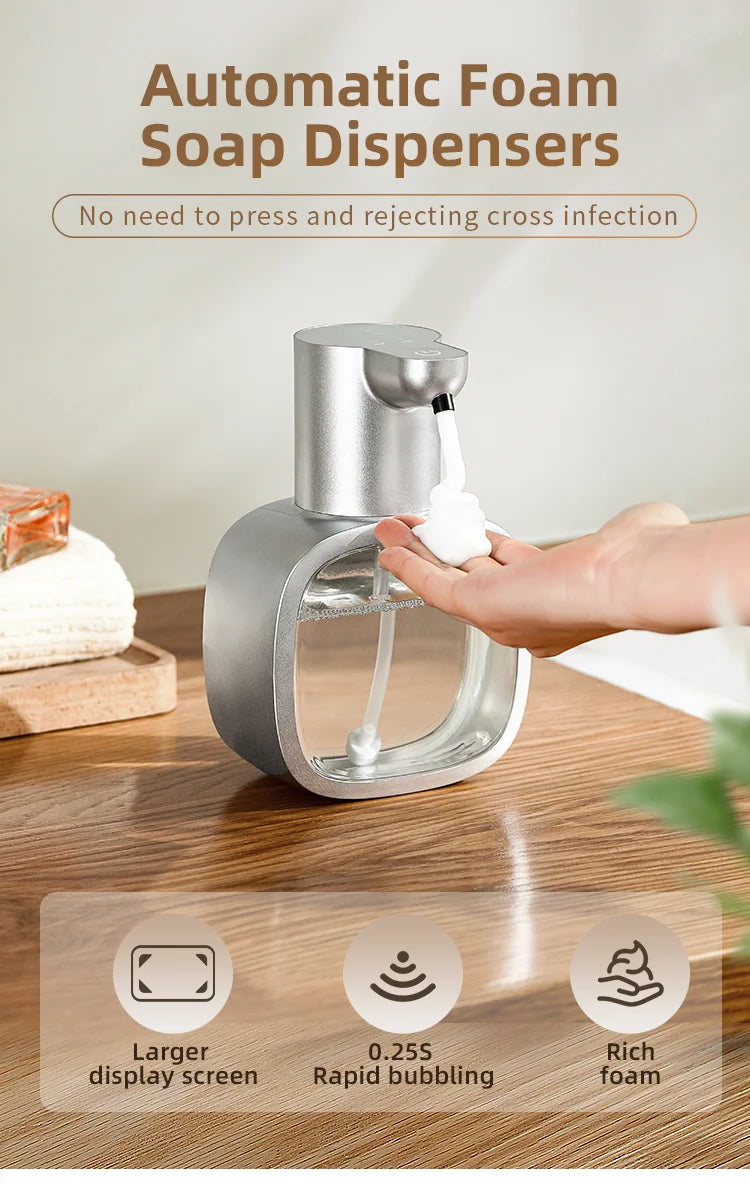 LumiFoam™ Touchless Wall-Mounted Soap Dispenser
