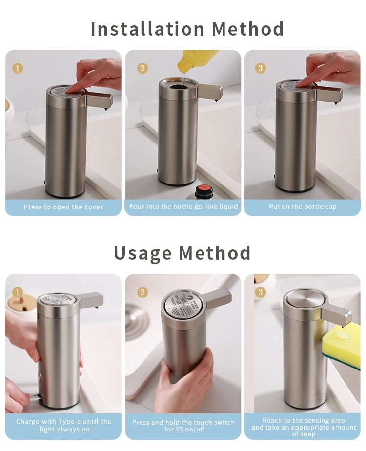 Touchless Automatic Soap Dispenser