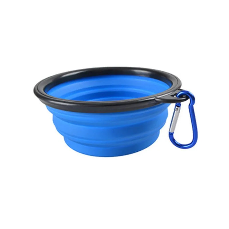 Collapsible Travel Pet Bowl for Dogs & Cats