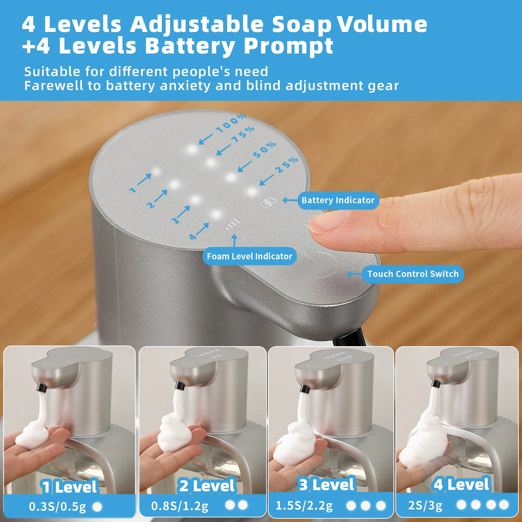 LumiFoam™ Touchless Wall-Mounted Soap Dispenser