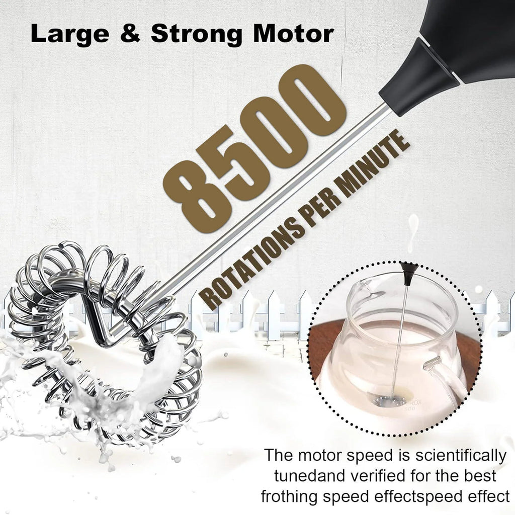 Rechargeable Beverage Foam Mixer