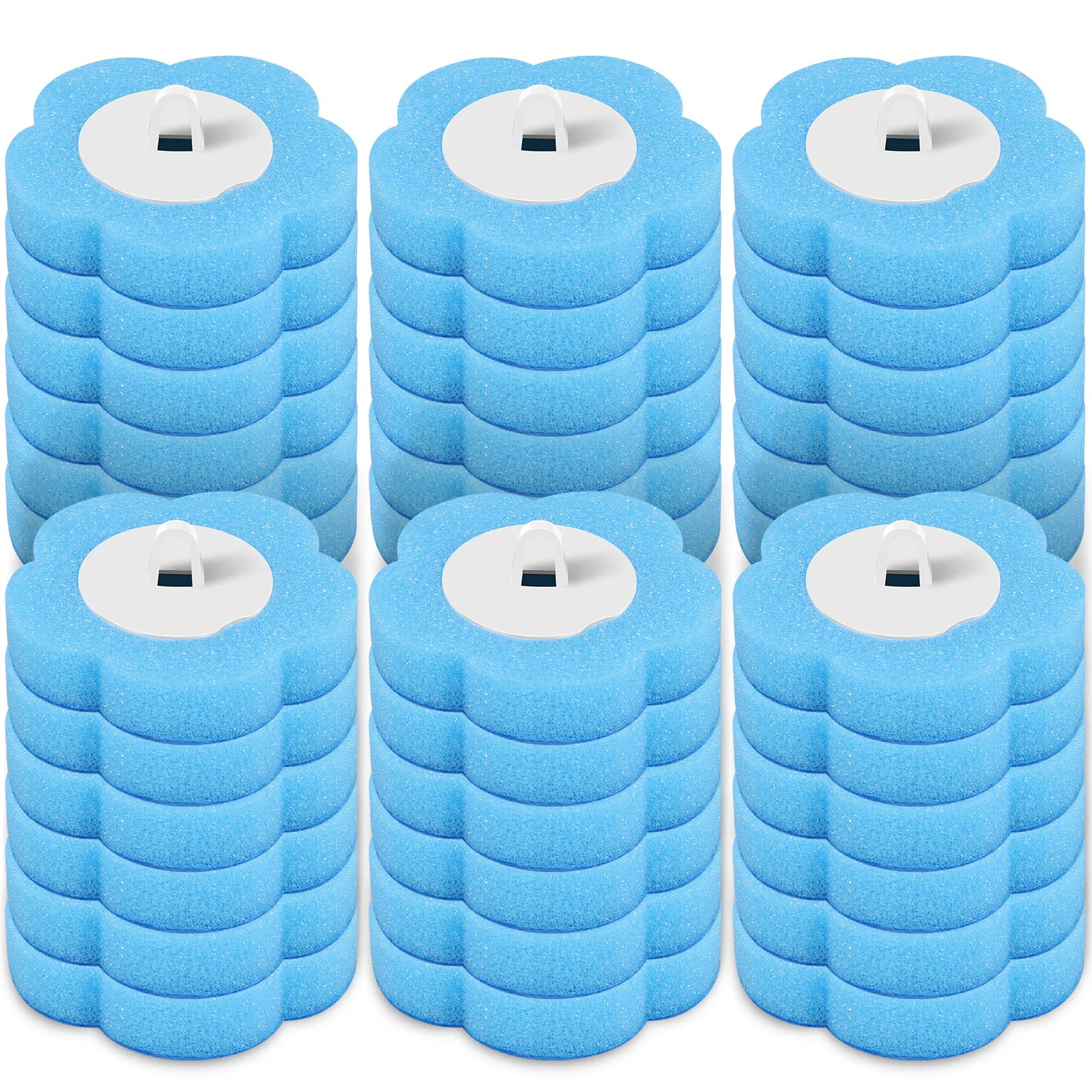 Disposable Toilet Brush Set with Elegant Holder