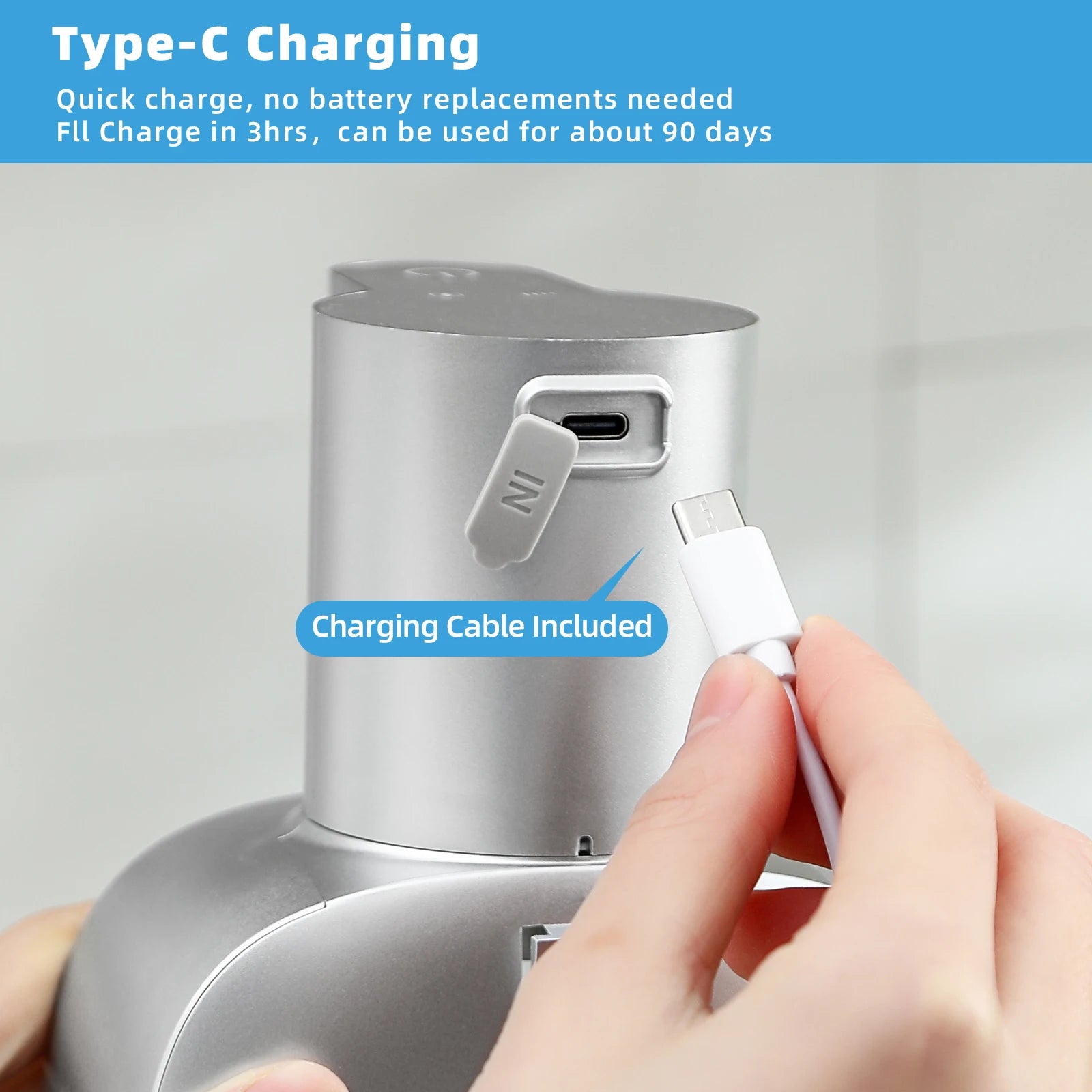 LumiFoam™ Touchless Wall-Mounted Soap Dispenser