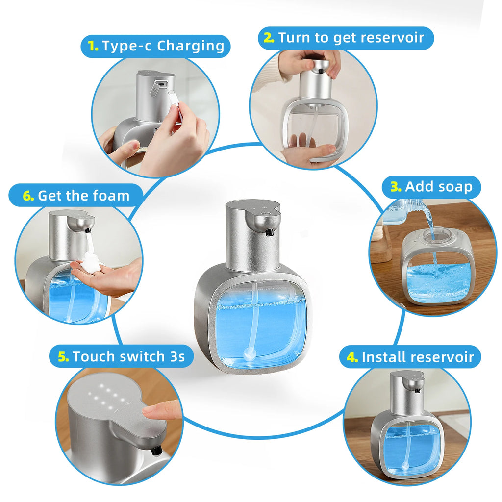 LumiFoam™ Touchless Wall-Mounted Soap Dispenser