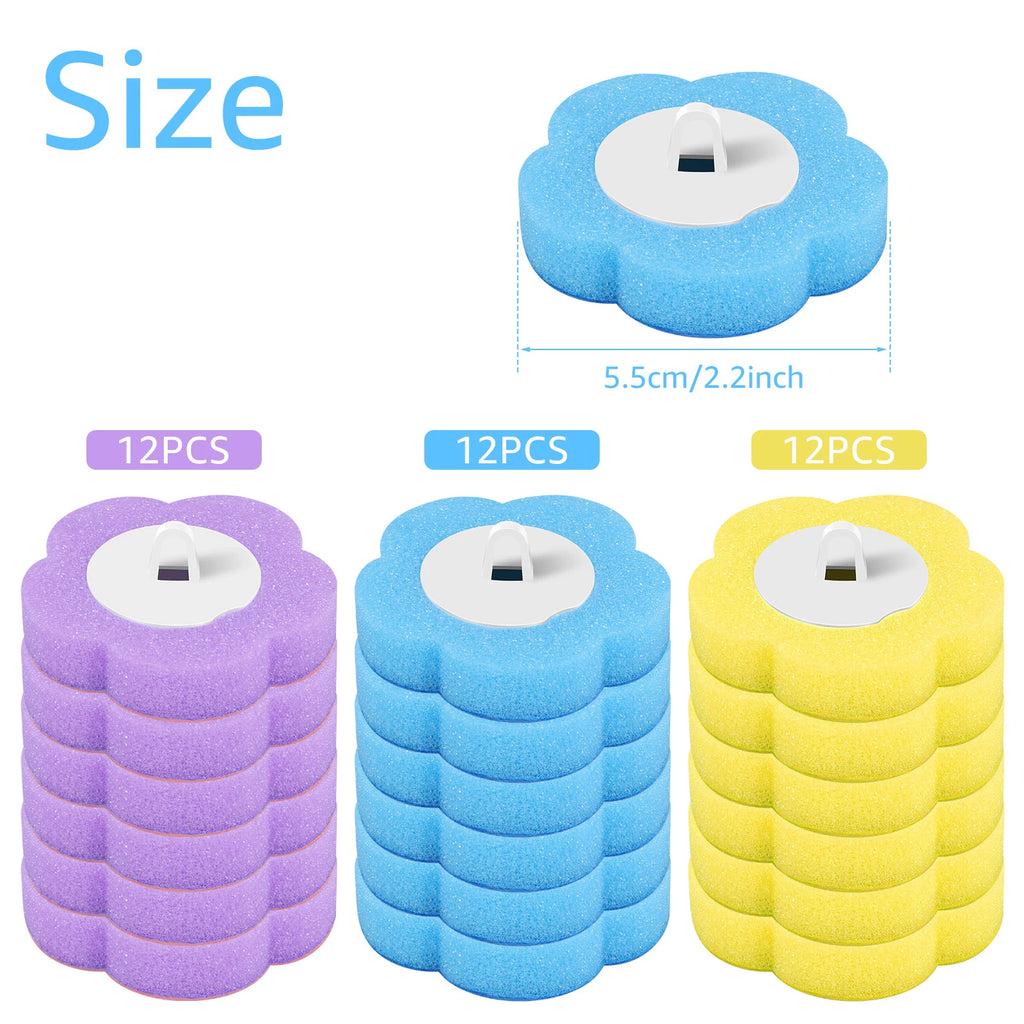 Disposable Toilet Brush Set with Elegant Holder