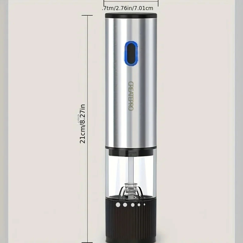 Rechargeable Electric Salt and Pepper Grinder Set