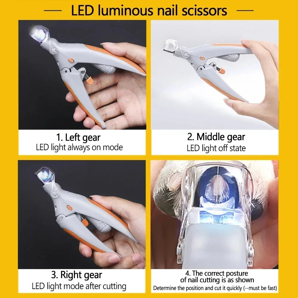 Precision LED Pet Nail Trimmer