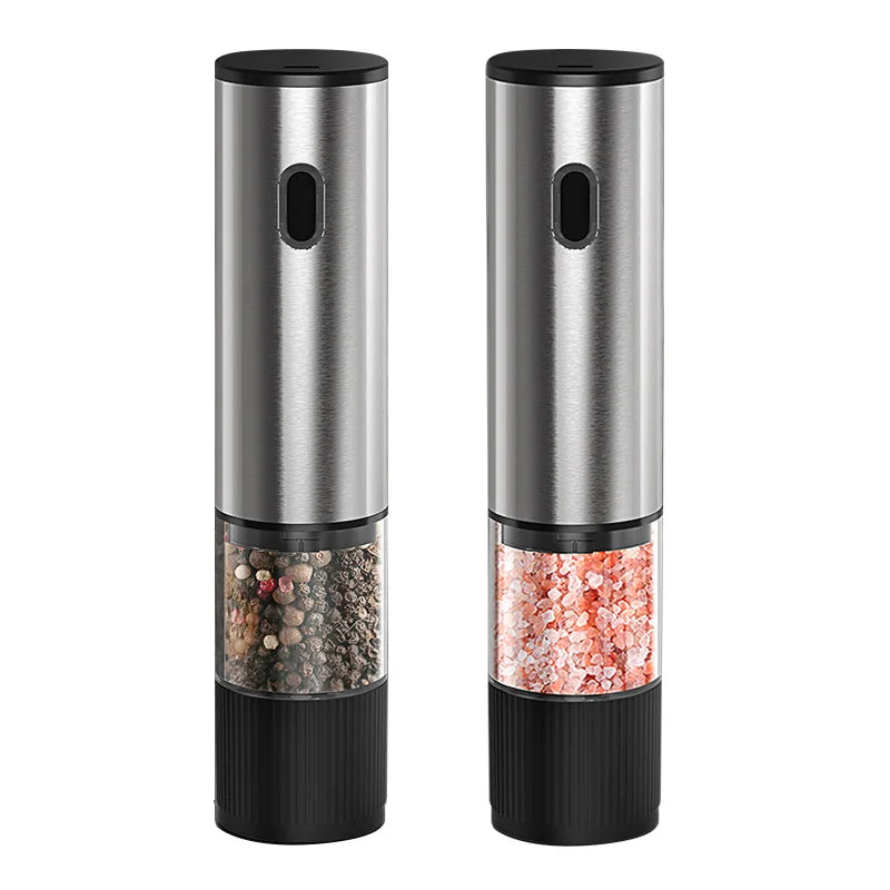 Rechargeable Electric Salt and Pepper Grinder Set