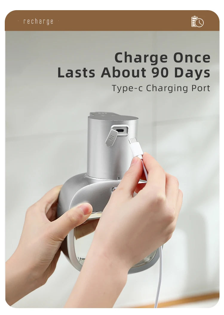 LumiFoam™ Touchless Wall-Mounted Soap Dispenser