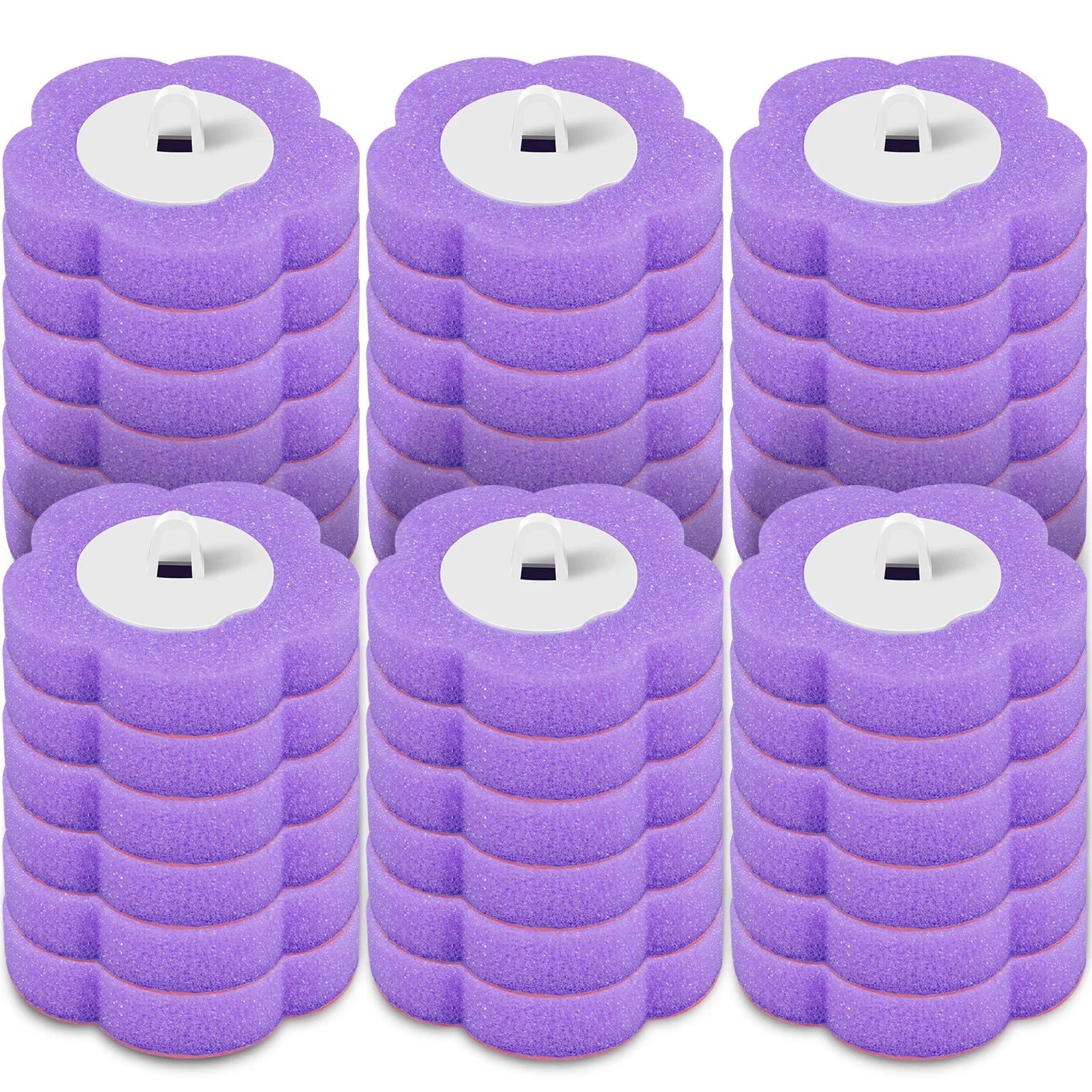Disposable Toilet Brush Set with Elegant Holder