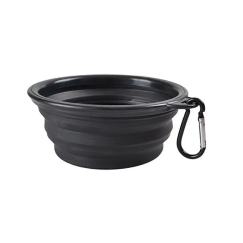 Collapsible Travel Pet Bowl for Dogs & Cats
